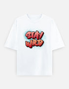 Stay Wild – Oversized Graffiti T-Shirt