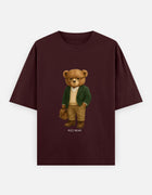 Rizz Bear Professor – Oversized T-Shirt