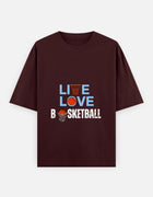 Live Love Basketball – Oversized T-Shirt