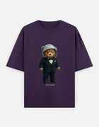 Rizz Bear Tux Vibes – Oversized T-Shirt