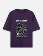 COFFEE BOOST – Oversized T-Shirt