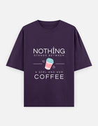Girl & Her Coffee – Oversized T-Shirt