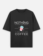 Girl & Her Coffee – Oversized T-Shirt