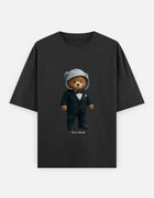 Rizz Bear Tux Vibes – Oversized T-Shirt