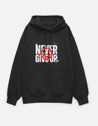 Never Give Up – Oversized Hoodie