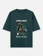 COFFEE BOOST – Oversized T-Shirt