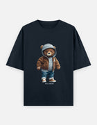 Rizz Bear Winter Drip – Oversized T-Shirt