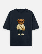 Rizz Bear Preppy Cool – Oversized T-Shirt