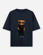 Rizz Bear Blackout – Oversized T-Shirt