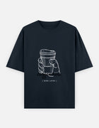 Coffee Now, Wine Later – Oversized T-Shirt