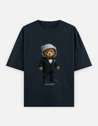 Rizz Bear Tux Vibes – Oversized T-Shirt
