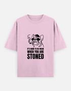Stoned Lazy Eyes - Oversized T-Shirt