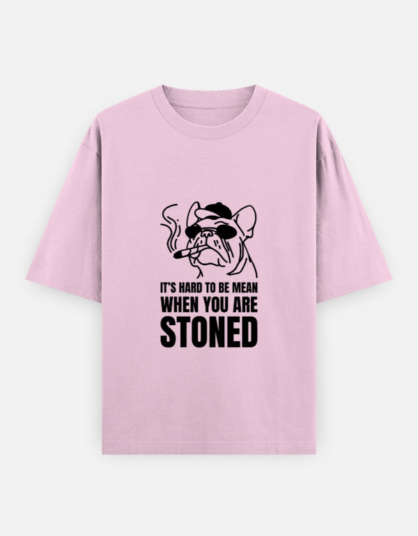 Stoned Lazy Eyes - Oversized T-Shirt