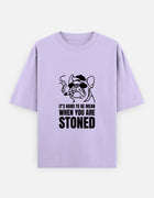 Stoned Lazy Eyes - Oversized T-Shirt