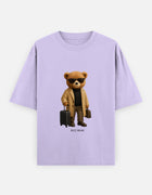 Rizz Bear Airport Flex – Oversized T-Shirt