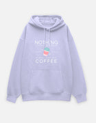 A Girl and Her Coffee – Oversized Hoodie