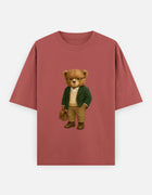 Rizz Bear Ivy League – Oversized T-Shirt