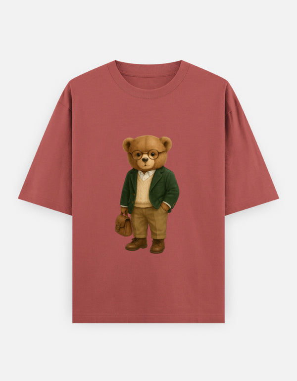 Rizz Bear Ivy League – Oversized T-Shirt