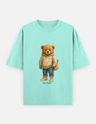 Rizz Bear College Drip – Oversized T-Shirt