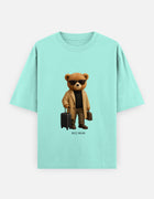 Rizz Bear Airport Flex – Oversized T-Shirt