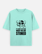 Stoned Lazy Eyes - Oversized T-Shirt