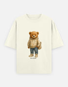 Rizz Bear College Drip – Oversized T-Shirt