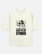 Stoned Lazy Eyes - Oversized T-Shirt