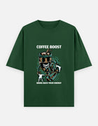 COFFEE BOOST – Oversized T-Shirt