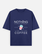 Girl & Her Coffee – Oversized T-Shirt