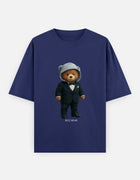 Rizz Bear Tux Vibes – Oversized T-Shirt