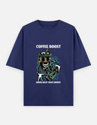 COFFEE BOOST – Oversized T-Shirt