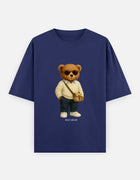 Rizz Bear Preppy Cool – Oversized T-Shirt