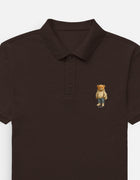 Rizz Bear College Drip – Polo T-Shirt