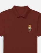 Rizz Bear College Drip – Polo T-Shirt