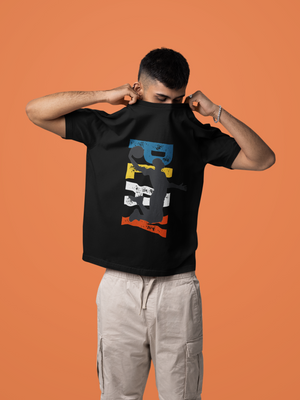 Retro Basketball – Oversized T-Shirt