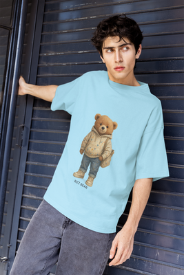 Rizz Bear College Drip – Oversized T-Shirt