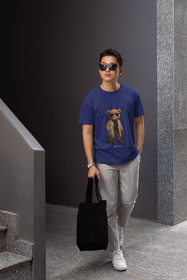 Rizz Bear Airport Flex – Oversized T-Shirt