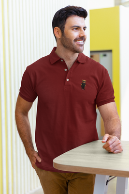 Rizz Bear Blackout – Polo T-Shirt