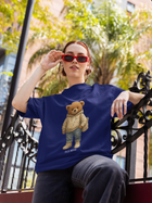 Rizz Bear College Drip – Oversized T-Shirt