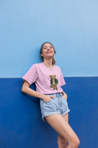 Rizz Bear Ivy League – Oversized T-Shirt
