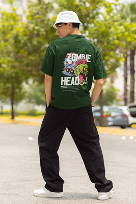 Zombie Head – Oversized T-Shirt